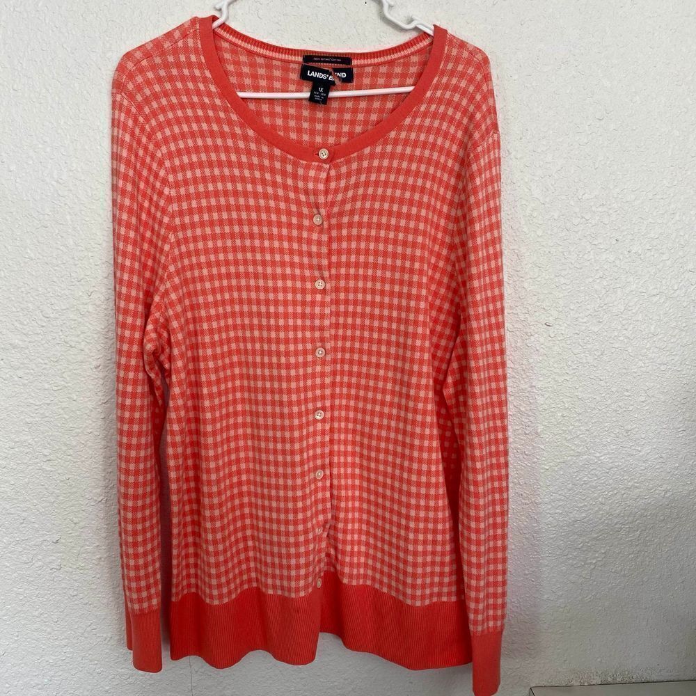 ⭐️ LANDS’ END SULA JACQUARD CARDIGAN‎